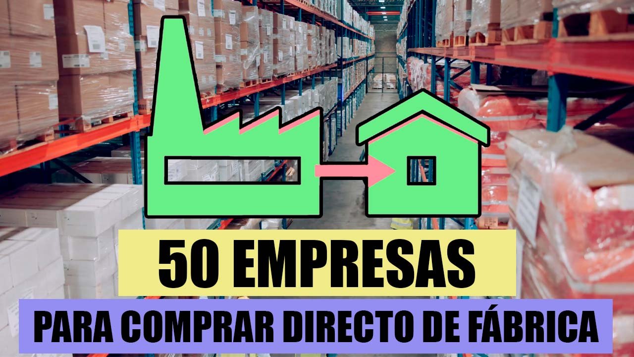 comprar directo de fábrica